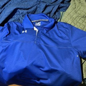 Under Armour 2xl polo with “bud light”